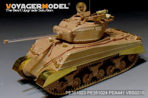 Maquette Voyager PE351023 WWII US M4A3 (76) en version de base avec réservoir central pour MENG TS-043 1/35 – image 16