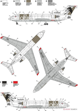 A-Model 72342 Yak-42D 1/72 – zdjęcie 4