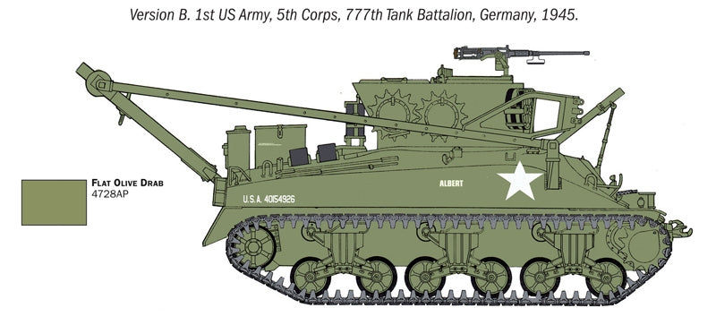 Italeri 6547 M32 Véhicule de dépannage 1/35 – image 6
