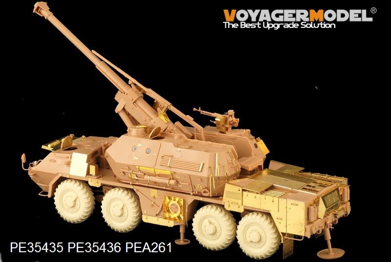 Modèle Voyager PE35435 Canon moderne ShkH DANA vz.77 de 152 mm pour TRUMPETER 85501 au 1/35 – image 5