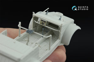Intérieur imprimé en 3D et coloré sur papier décalcomanie (Meng VS-016) de la Kübelwagen Type 82 de Quinta Studio QD+35151 (avec pièces en résine imprimées en 3D) à l&amp;#39;échelle 1/35 – image 13
