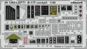 Eduard BIG49427 Nez alternatif pour B-17F (cadre X) PARTIE I EDUARD 1/48 – image 2