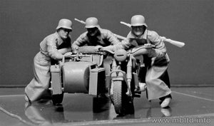 Master Box 35178 Motocyclistes allemands Seconde Guerre mondiale – Bild 2