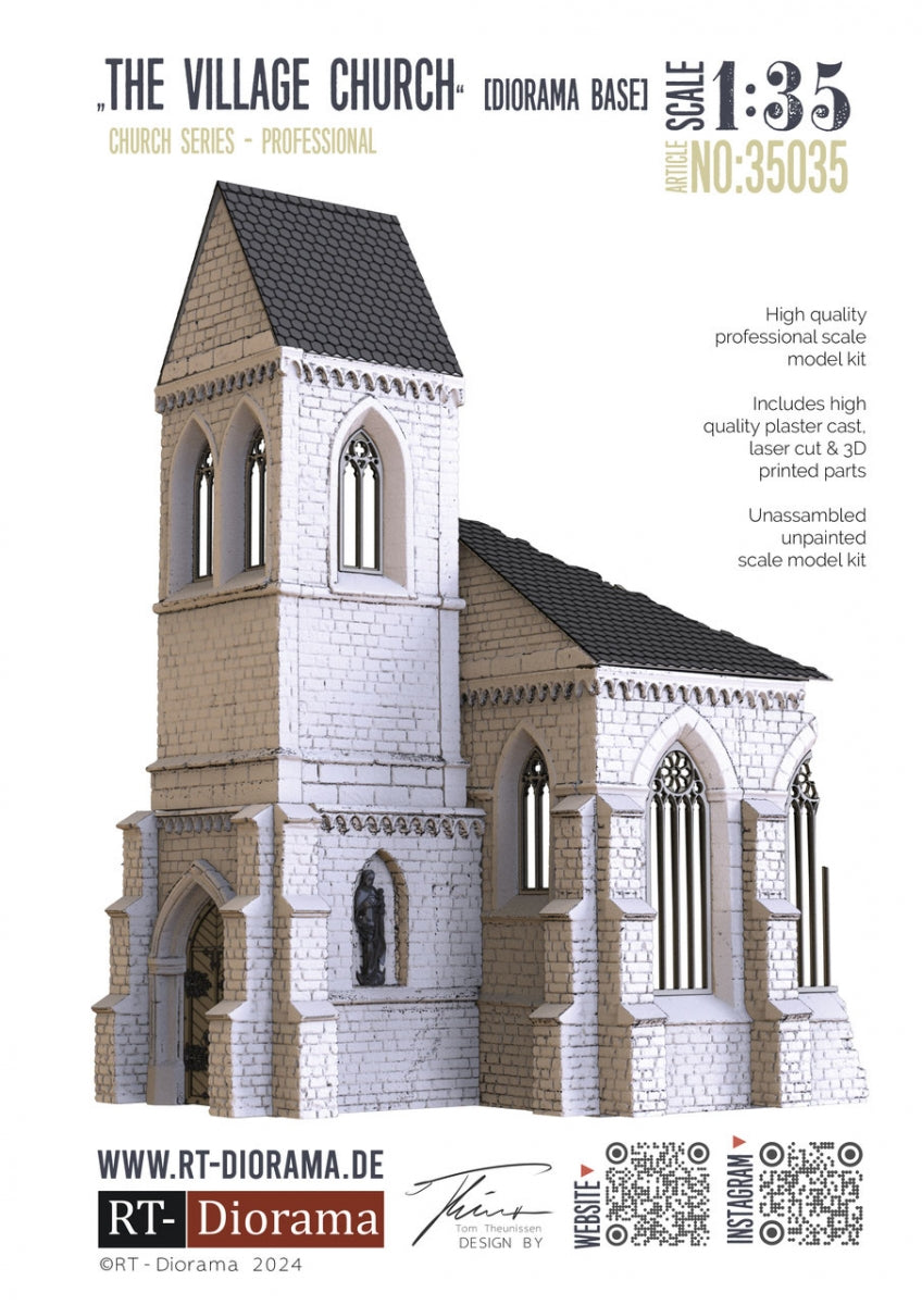 RT-Diorama 35035 L'église du village 1/35