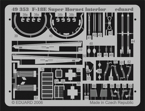 Intérieur du F-18E Eduard 49353 au 1/48 (Hasegawa) – Bild 2