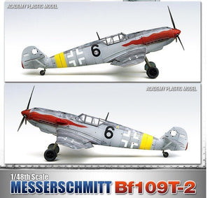 Academy 12225 MESSERSCHMITT Bf109T-2 1/48 – imagen 5
