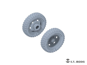 E.T. Model P35-137 WWII German Steyr Type1500A/1500A-1 Sagged wheels For TAMIYA Kit 1/35 – zdjęcie 4