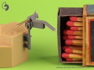 Master GM-35-087 Browning M1919 A4 .30 cal (7,62mm) - z uchwytem plot. M20 (używany np. na M3 Stuart) lub z kołyską D7431 (np. M3 Scout Car) 1/35 – zdjęcie 3