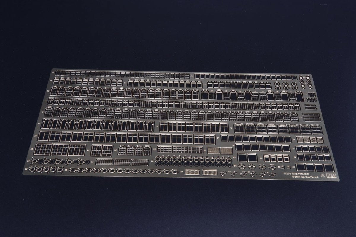 MK1 Design MD-20020 RMS TITANIC DX PACK pour maquette Trumpeter 1/200 – image 10