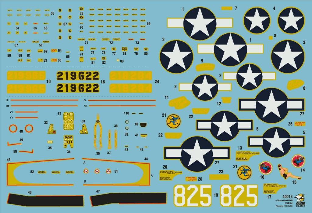 Arma Hobby 40013 P-39 Airacobra RECON 1/48 – image 10