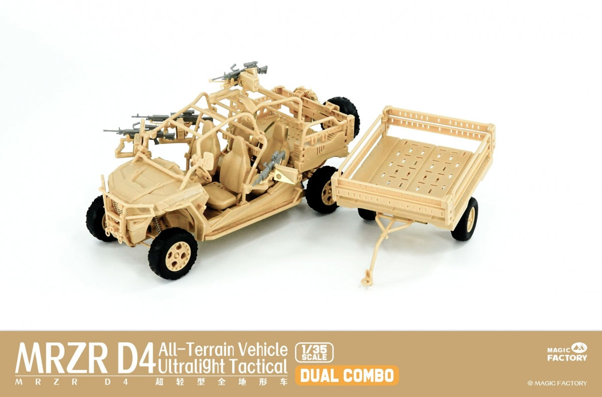 Magic Factory 2005 MRZR D4 Véhicule tactique tout-terrain ultraléger 1/35  – Bild 4