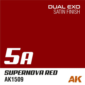AK Interactive AK1509 DUAL EXO 5A – SUPERNOVA ROUGE 60ML – immagine 2