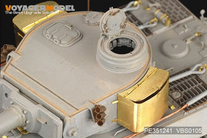 Maquette Voyager PE351241 Tiger I allemand de la Seconde Guerre mondiale, production initiale pour BORDER BT-014, échelle 1/35 – image 7