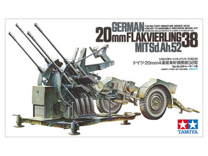 Tamiya 35091 Flakvierling 38 MITSd.Ah.52 de 20 mm (1/35) – immagine 2