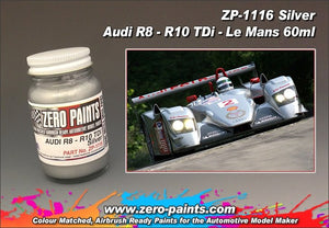 Peinture Zero Paints ZP-1116 Audi R8-R10 TDI Argent Le Mans 60 ml – immagine 3