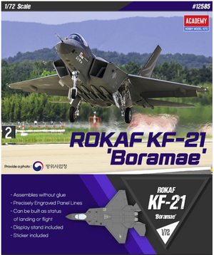 Maquette Academy 12585 ROKAF KF-21 Boramae au 1/72 – image 2