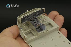 Intérieur du MH-60L Quinta Studio QDS+35108 imprimé en 3D et coloré sur papier décalcomanie (Kitty Hawk) (avec pièces en résine imprimées en 3D) (petite version) 1/35 – image 8