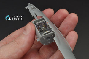 Intérieur imprimé en 3D et coloré sur papier décalcomanie Quinta Studio QD48089 Me-262A (pour kit HobbyBoss) 1/48  – image 5
