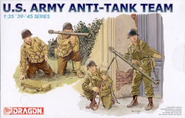 Dragon 6149 Équipe antichar de l&amp;#39;armée américaine (1/35)