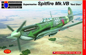 Kovozavody Prostejov KPM0068 Supermarine Spitfire Mk.Vb Étoiles rouges 1/72