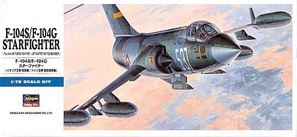 Hasegawa D17 F-104G/F-104S /Italien,Luftwaffe/ (1/72)