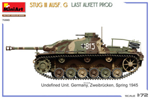 MiniArt 72110 StuG III Ausf. G Dernier Alkett Prod 1/72  – immagine 10
