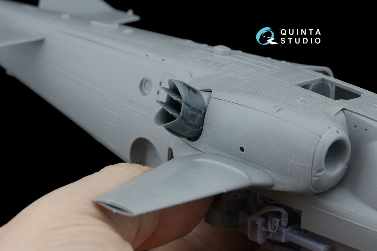 Quinta Studio QT48083 Ka-52/Ка-52М Exhaust Device (Zvezda/Quinta) 1/48