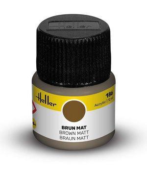 Heller 9186 186 Brun - Mat 12ml