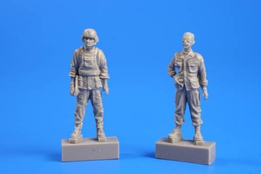CMK F48280 Pilote et mitrailleur d&amp;#39;AH-1 de l&amp;#39;armée américaine (guerre du Vietnam) 1/48