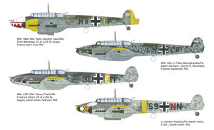 Eduard 7464 Bf 110E Édition Week-end 1/72 – immagine 2