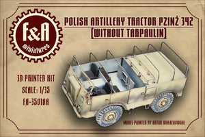 F&amp;amp;A Miniatures FA-35018A Tracteur Pzinż 342 sans bâche 1/35