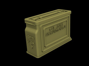 Panzer Art RE35-393 Boîtes de munitions américaines pour munitions de calibre .3 (motif métallique) 1/35 – immagine 3