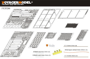 Maquette Voyager PE35248 Char russe T-34/76 Mod.1943 de la Seconde Guerre mondiale (pour kit DRAGON) 1/35 – image 2