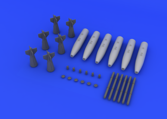 Bombes Eduard 648093 Mk.82 au 1/48 – Bild 3