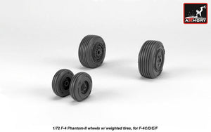 Roues Armory Models AW72329 F-4 Phantom-II avec pneus lestés, échelle 1/72 moyenne – immagine 4