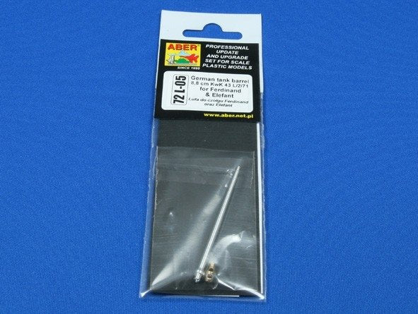 Canon Aber 72L-05 de 8,8 cm KwK.43 L/2/71 pour Ferdinand et Elefant / Canon de char allemand de 8,8 cm KwK 43 l/2/71 pour Ferdinand et Elefant 1/72 – Bild 5