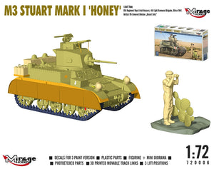 Mirage Hobby 720006 M3 Stuart Mk.I Honey Light Tank 1/72  – image 3