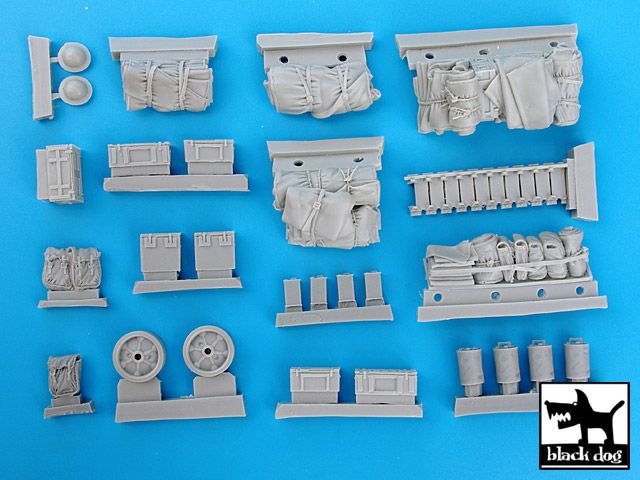 Ensemble d&amp;#39;accessoires Black Dog T35029 pour Sherman Firefly britannique au 1/35 – image 6