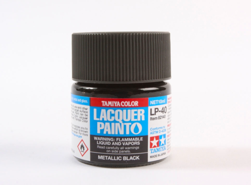 Tamiya 82140 LP-40 Noir métallisé 10 ml – Bild 3