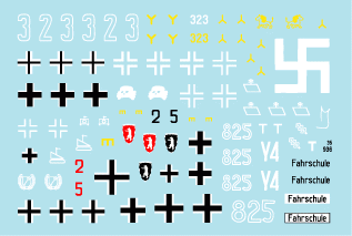 Star Decals 35-936 PzKpfw I versions spéciales 1/35 – Bild 3
