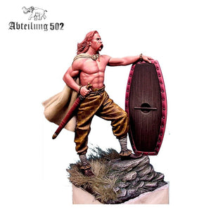 502 Abteilung ABT1017 GUERRIER CELTIQUE 3e SIÈCLE AV. J.-C. 54MM RÉSINE. – image 3