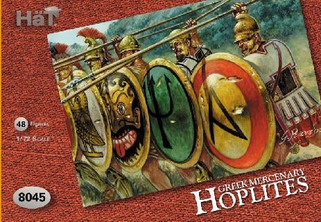 Hat 8045 Greek Marcenary Hoplites 1/72