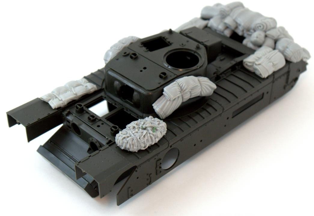 Ensemble de rangement Panzer Art RE35-579 pour MkIV « Churchill » (kit Tamiya) 1/35 – imagen 6
