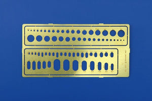 Pochoirs ronds et ovales Eduard 00001