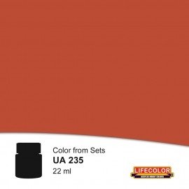 Lifecolor UA235 Rouge Minio Italien RAL 2001 22ml