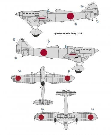 Dora Wings 32005 Dewoitine D.510J 1/32 – immagine 2