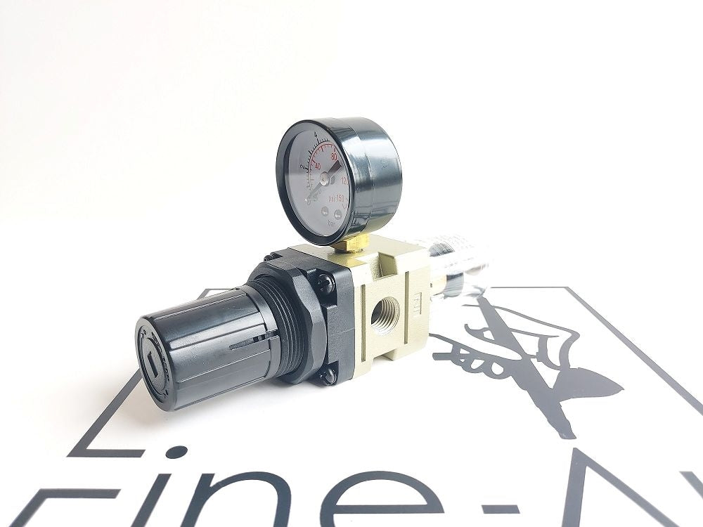 Compresseur sans huile Fine Art FA-20T 3 l avec filtre et réducteur Premium Line (S5000)  – imagen 2
