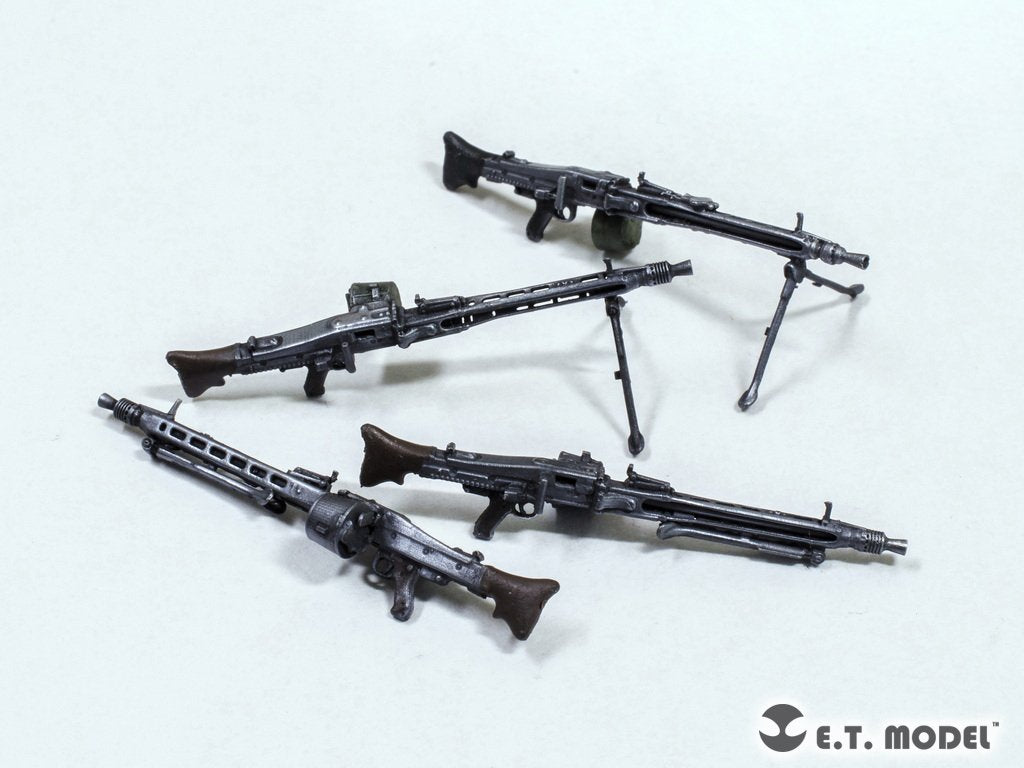 Maquette ET Model P35-217 Mitrailleuse allemande MG42 et boîte de munitions de la Seconde Guerre mondiale (impression 3D) 1/35 – immagine 2