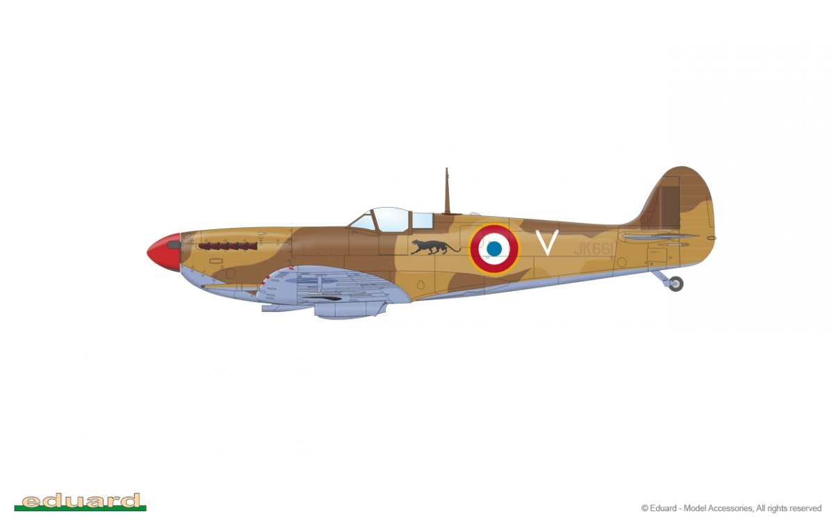 Eduard 84192 Spitfire Mk. Vc 1/48 – zdjęcie 7