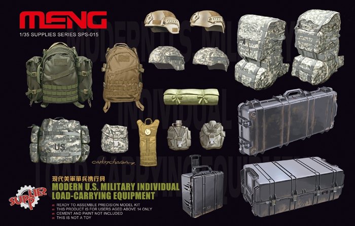 Équipement de portage individuel moderne IDF Meng modèle SPS-020